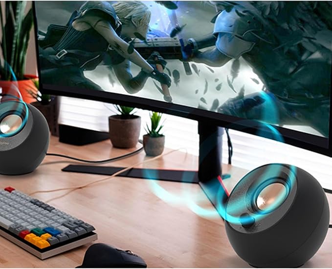 Creative Labs Pebble 2.0 Channel Computer Stereo Speakers - Black