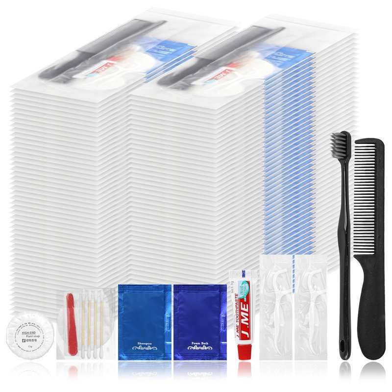 Hygiene Kit Bulk, Individually Packed, The Travel Hygiene Kit is Fully Equipped and Clean and Hygienic, Convenience Kits Suitable for Hotel, Camping, Home, Travel (30-Pack)