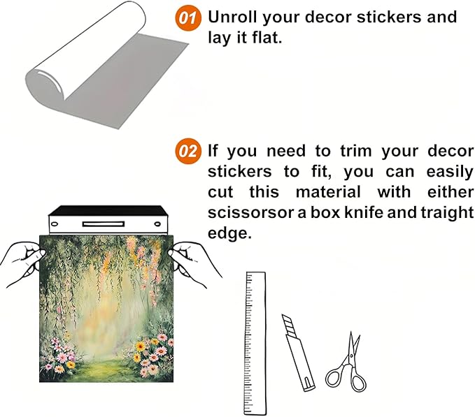Dishwasher Magnet Cover 23x26 in Garden Forest with Cascading Blossoms and Sunlight Glow Dishwasher Cover for Kitchen Appliance Decoration Front Panel Sticker Panel Home Decor Decal