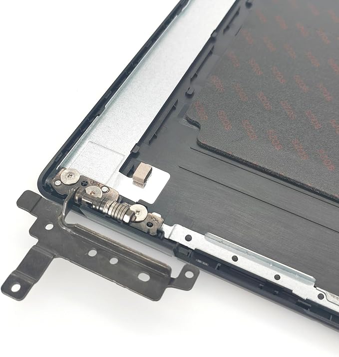 Jxjslp Replacement LCD Back Cover Rear Top Lid with Hinges for Dell Latitude 15 3520 E3520 Series Laptop,New Dell Latitude 3520 Back Cover and Hinge P/N: 17XCF 017XCF Black
