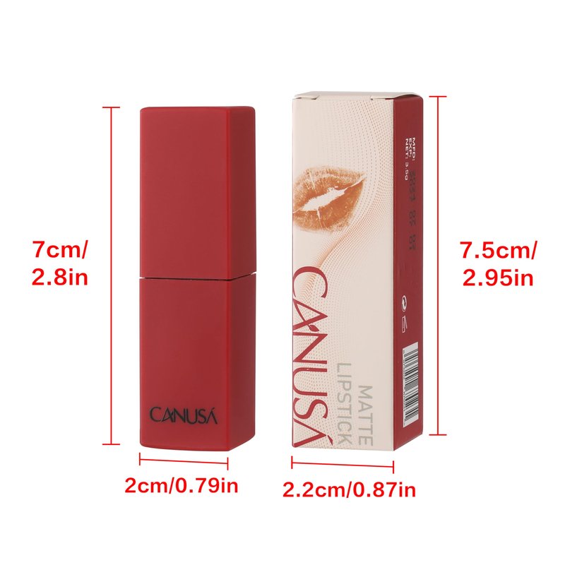 Matte Lipstick, Infallible Matte Resistance, Long Lasting, High Coverage, High Impact Lipcolour with Moisturising Creamy Formula(A SET, ONE SIZE)