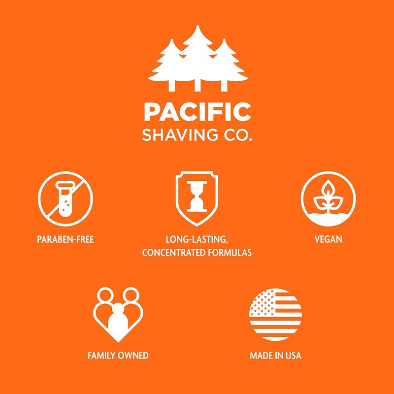 Caffeinated Aftershave for Men - Antioxidant Face Lotion & Spearmint Post Shave Balm | 7 Fl Oz, 2 Pack