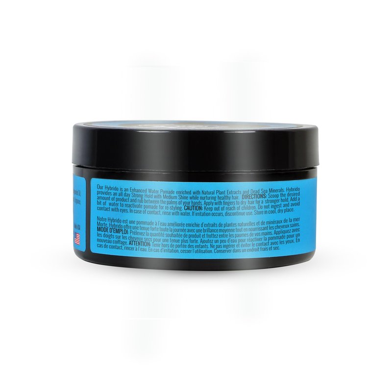 Don Juan Hybrido Pomade | Water Based | Strong Hold | High Shine | Natural Plant Extracts and Ocean Minerals | Summer Sea Breeze Scent