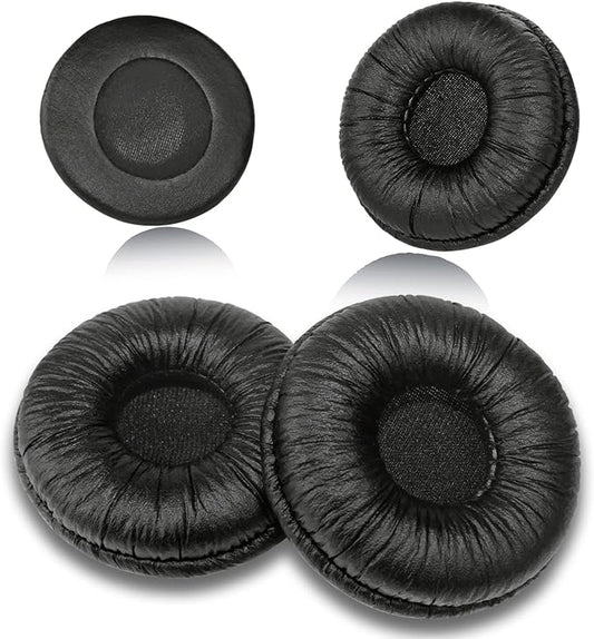 Ear Cushions for Plantronics Headset Replacement Ear Pads Compatible with Plantronics HW251N HW261N HW510 HW520 Blackwire C320 3210 3220 3320 Jabra Biz 1500 GN2000 PRO 920 9450 Headphones (4 Pack)