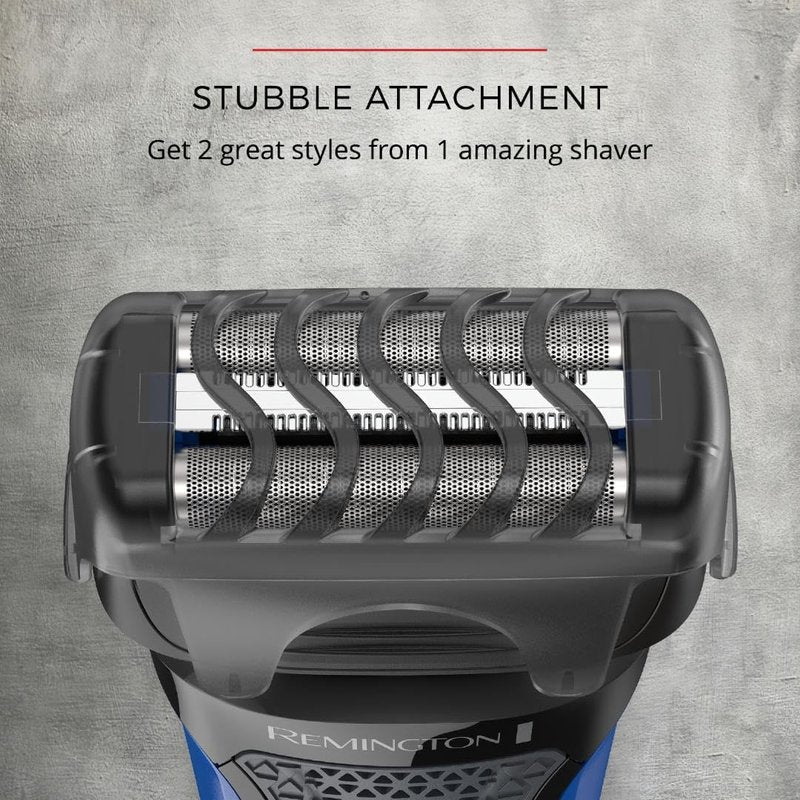 Remington Foil Shaver for Men - Electric Shaving with Pop-up Trimmer | Blue PF7400E