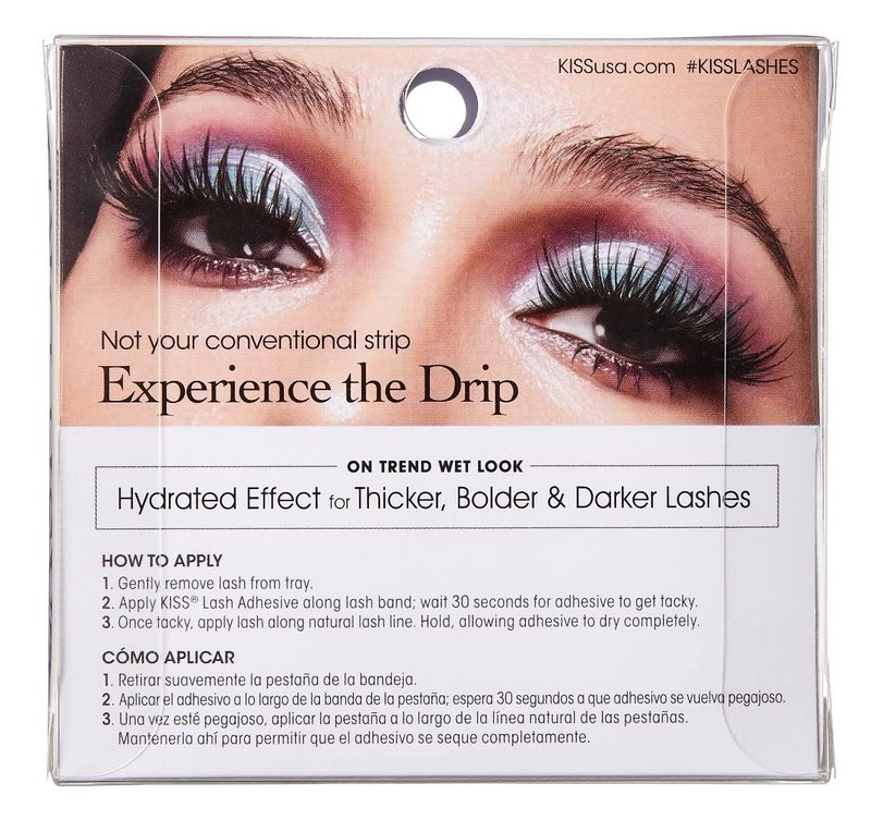 Kiss Lash - Drip You Dew You False Eyelashes | Pack of 6 for Glamorous Look