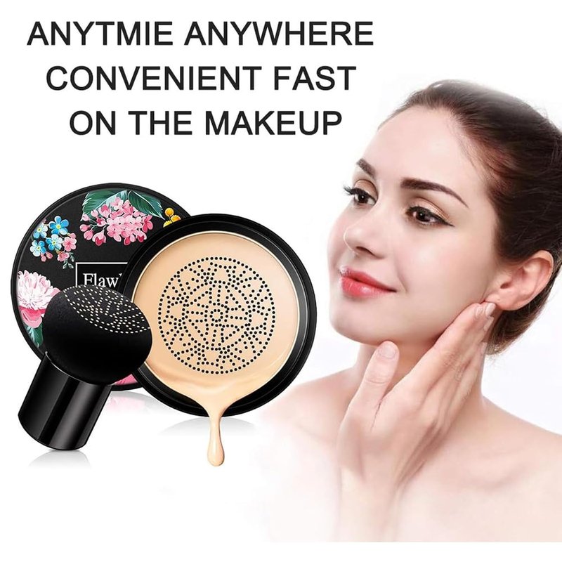 Mushroom Head BB Cream - Moisturizing Liquid Foundation for Even Skin Tone | Natural Finish