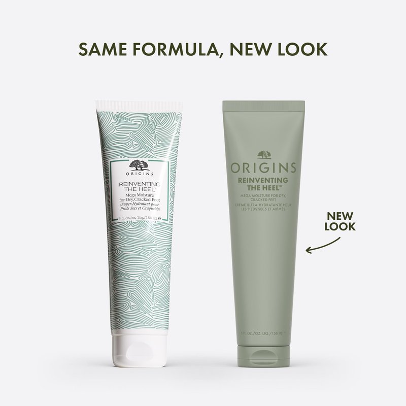 Origins Reinventing the Heel Foot Cream for Dry, Cracked Feet | Soothes Dry Skin | With Shea Butter, Jojoba Oil & Salicylic Acid, 5 Fl Oz