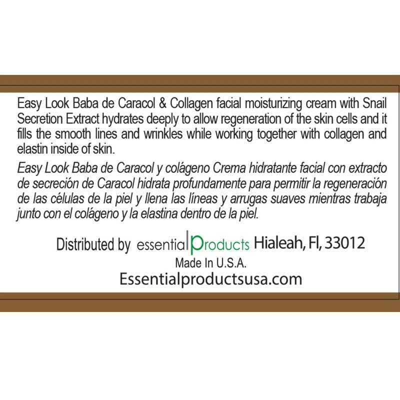 Snail Cream with Collagen - Regenerating & Firming Moisturizer | Anti-Aging Skincare