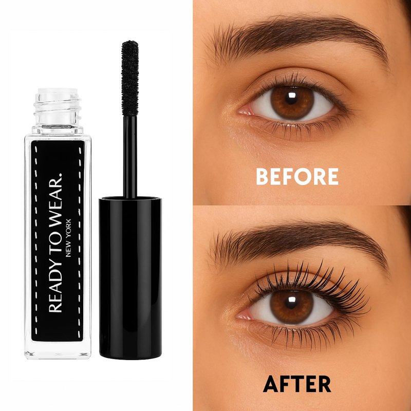 Ready To Wear Lash Extension - Fine DRY Fibers to Extend Lashes, Instantly Volumize & Elongate - No Glue Needed (Must use with Mascara)