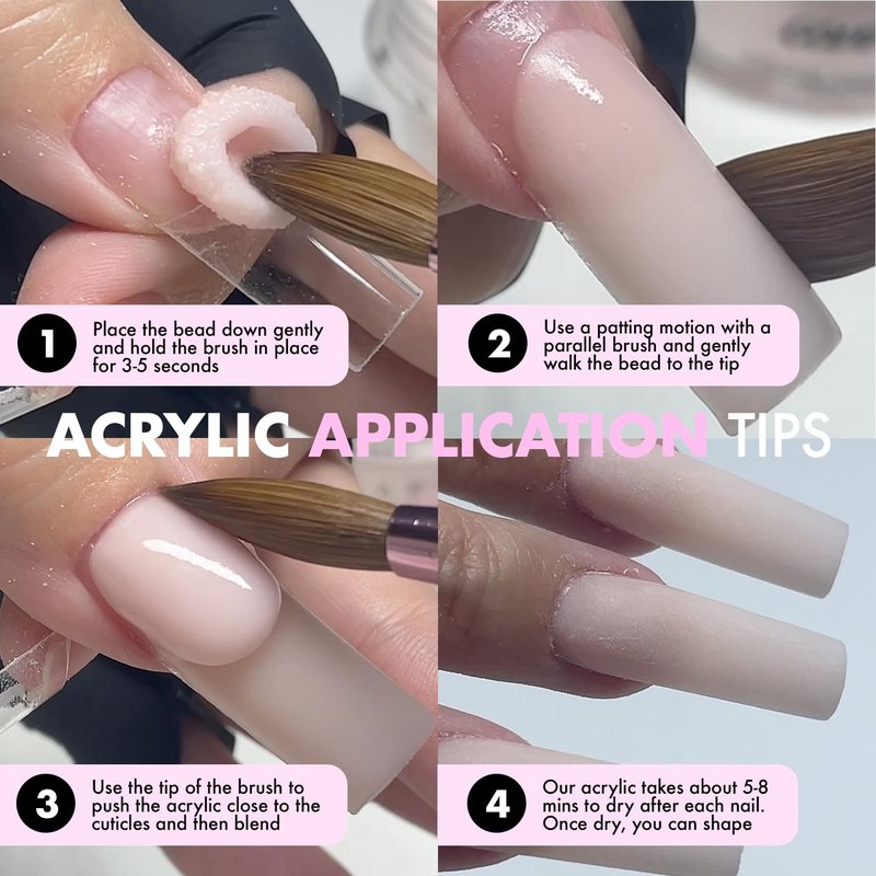Kolinsky Acrylic Nail Brush #12 - 100% Pure Hair for Acrylic Powder & EMA Monomer | Professional Quality, Superior Liquid Retention