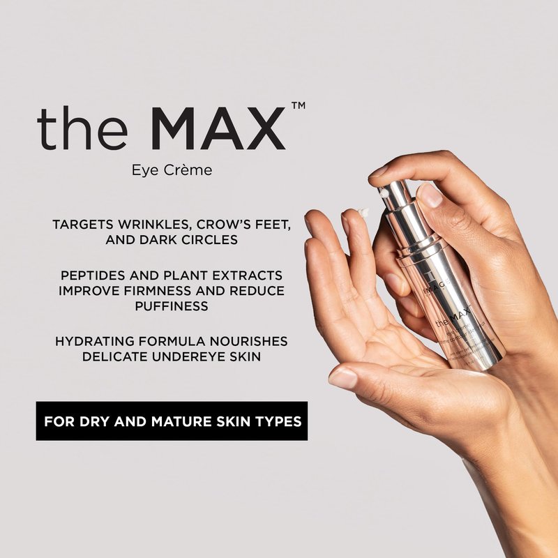 IMAGE Skincare, the MAX Eye Crème, Under Eye Cream to Reduce Appearance of Fine Lines and Puffiness for Brighter Looking Eye Area, 0.5 oz
