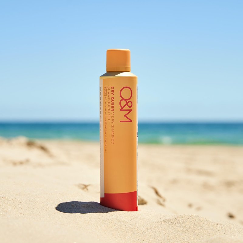 O&M Dry Queen Dry Shampoo, Vitamin C, Sulfate/Paraben/Silicone Free, Vegan, Cruelty-Free Beauty & Hair Care, Dry Shampoo for Women, Boost Volume & Waves, No Water, Safe for All Hair Colors, 300ml