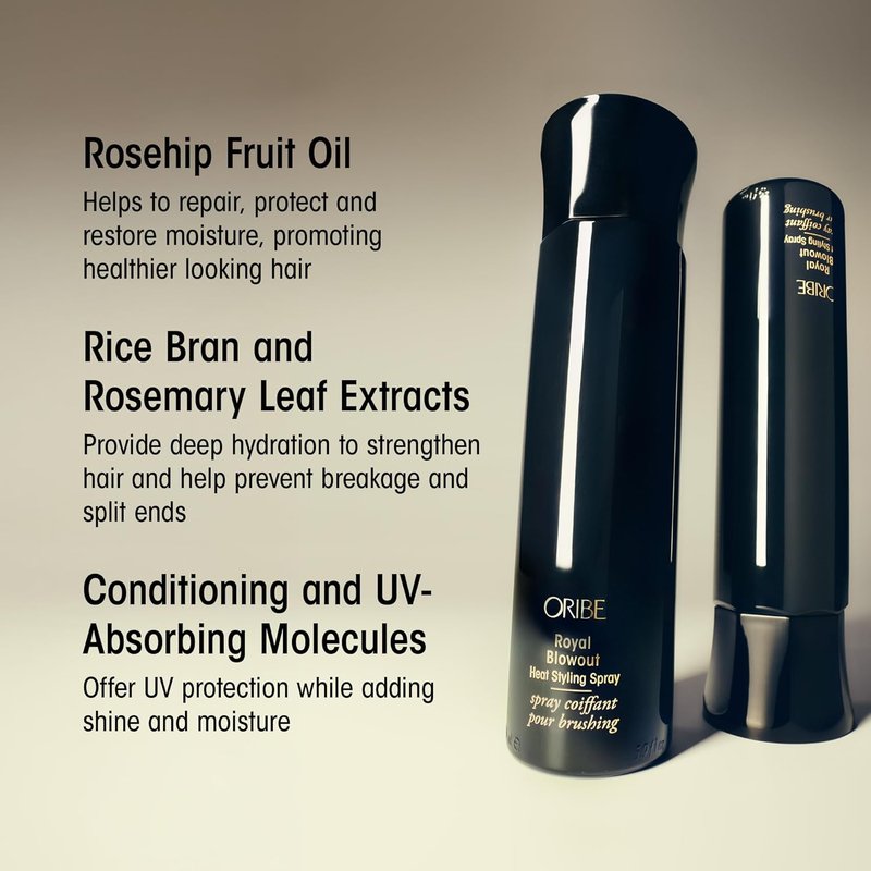 Oribe Royal Blowout Heat Styling Spray - Lightweight Formula for Smooth, Frizz-Free Hair