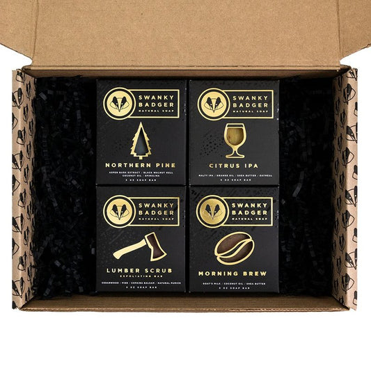 Natural Soap Gift Set - 4 Luxurious Bars of Handmade Soap | Perfect for Gifting
