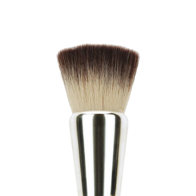 Bdellium Tools Professional Makeup Brush - 957 Precision Kabuki - Short Wooden Handle for Convenient Travel, For Versatile Application (Yellow, 1pc)