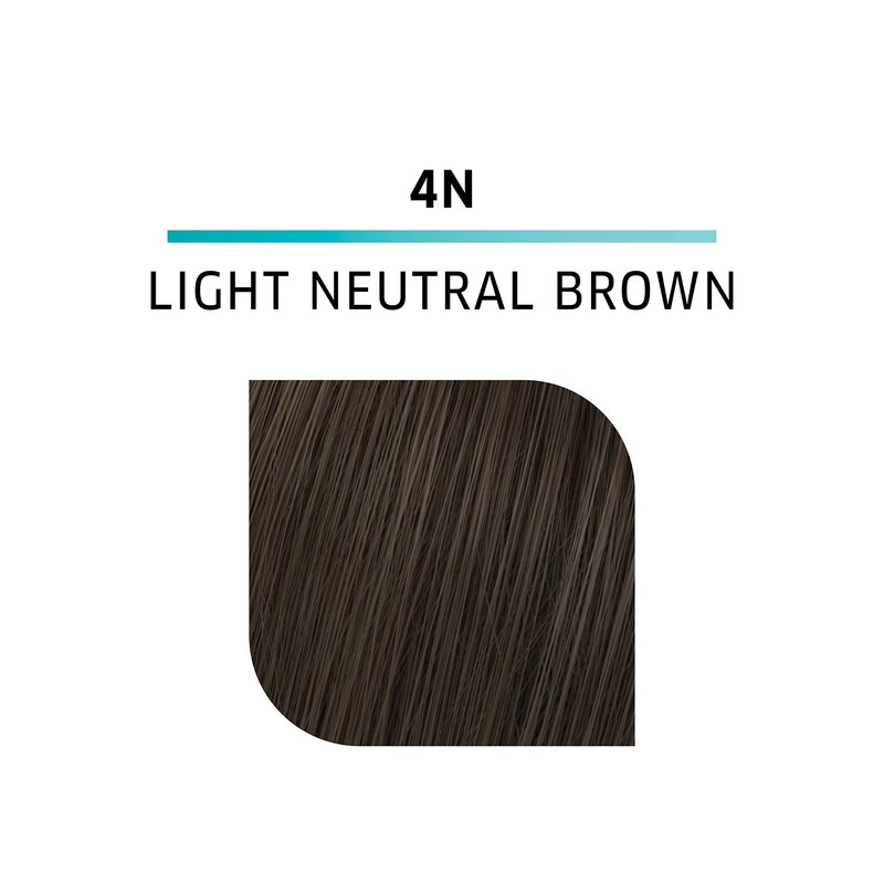 WELLA Color Charm colorcharm Demi Permanent Hair Color, 4N Medium Natural Brown