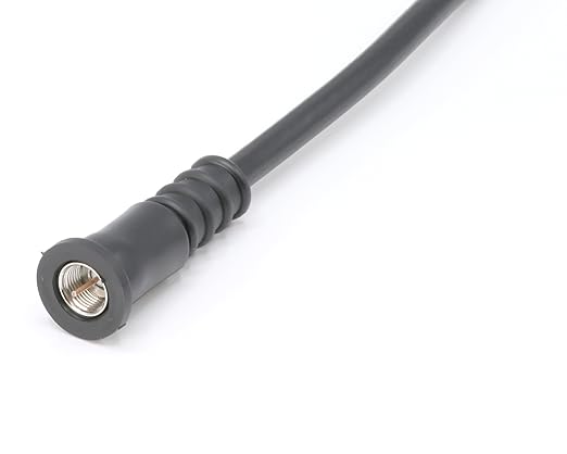 THE CIMPLE CO Coaxial Cable Weather Boot for RG6 Connectors, RG59 Ends - Coaxial Boots with Weathertight Seal - Black, 50 Pack