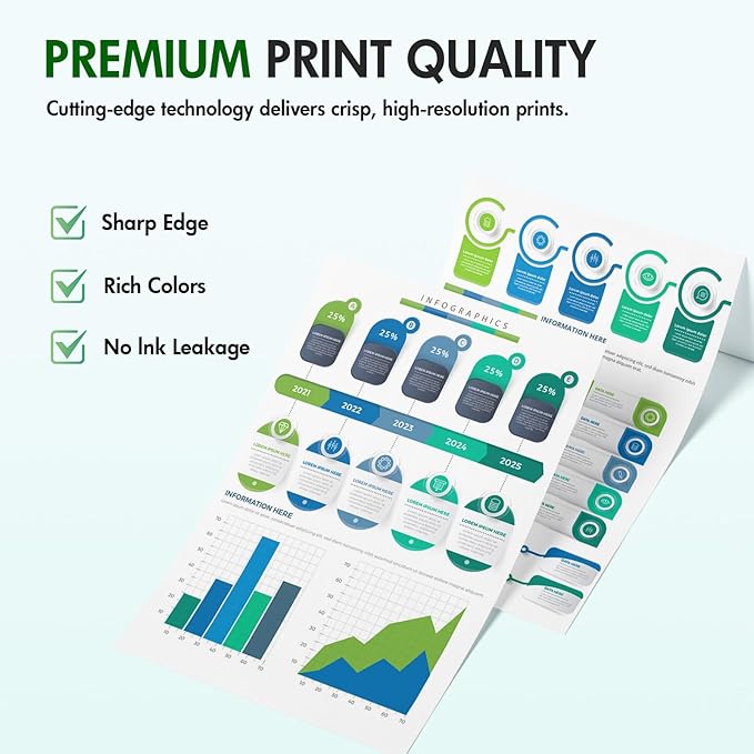 inkalfa Ink Cartridges Combo Pack