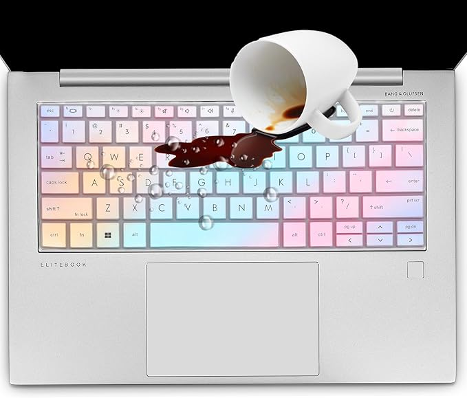 Keyboard Cover for HP EliteBook 830 835 840 845 1040 G9 G10 G11 2025 2024 2023 2022 13.3 14 inch Laptop Accessories Keyboard Protective Skin (Not fit The 830/840/845/1040 G11 G8 G7 G6 G5 G4 G3)