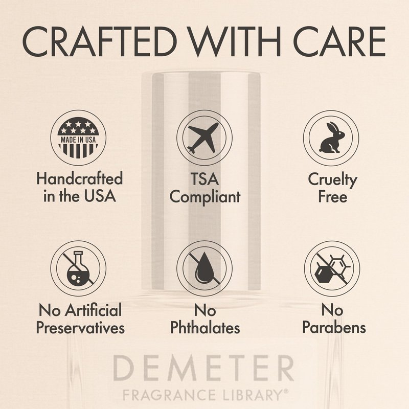 DEMETER Natural Perfume Spray Cologne for Women, Rain, 1 oz