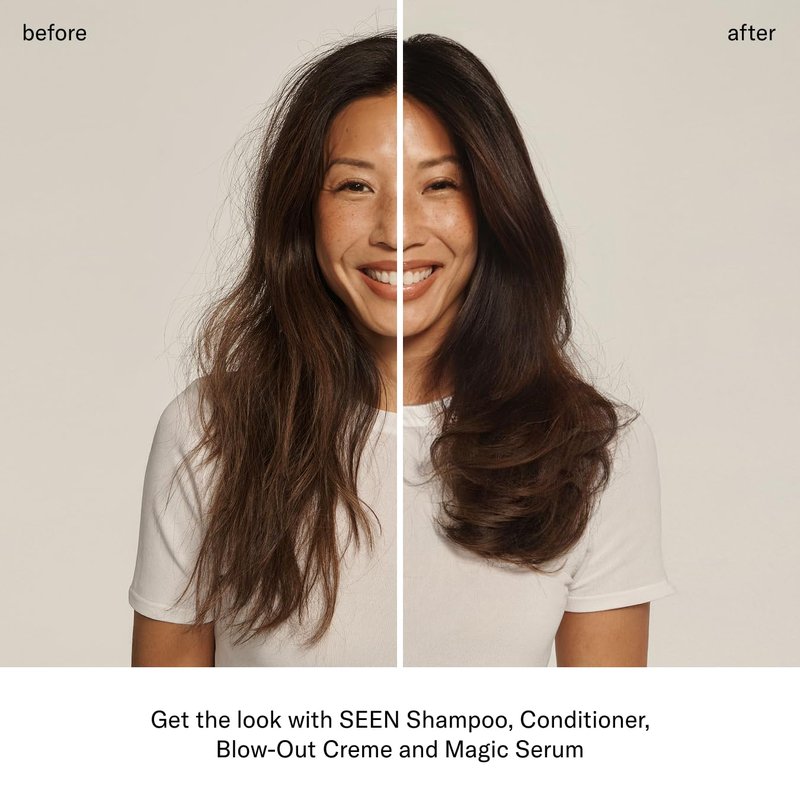 SEEN Conditioner Eco-Refill - Fragrance-Free Non-Comedogenic Hair Care for Sensitive Skin | 16 oz