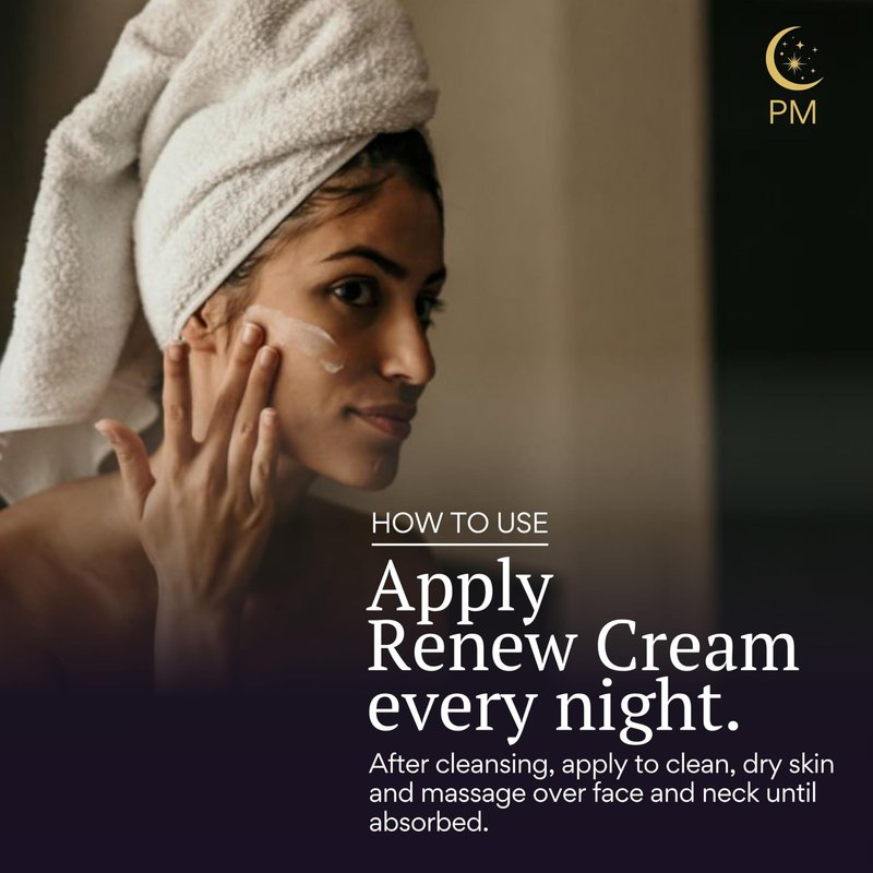 BIOBeauty Renew Night Cream – Bioidentical E3 .3% Advanced PM Face Cream with Retinol, Bakuchiol, Hyaluronic Acid & Niacinamide – Smooths, Firms & Hydrates Overnight for Youthful Radiance (1oz)