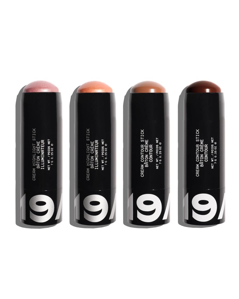 19/99 Cream Highlight Stick All-Over Face Highlight | Cruelty-Free, Vegan, Responsible Beauty (Perla)