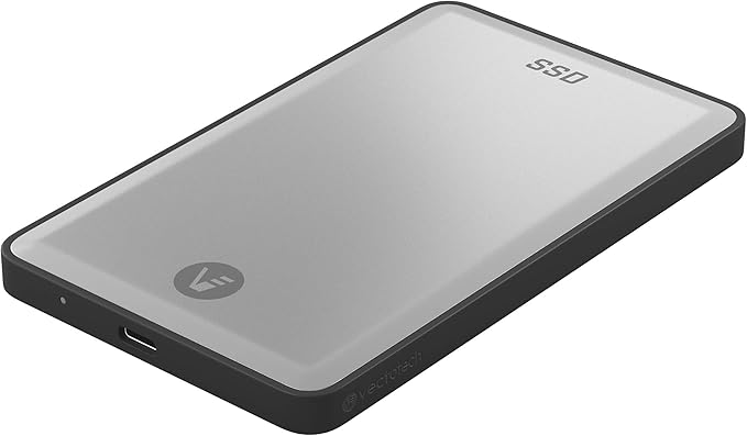 VectoTech 4TB External SSD USB-C Portable Solid State Drive (USB 3.1 Gen 2) | 3D NAND Flash | Rapid