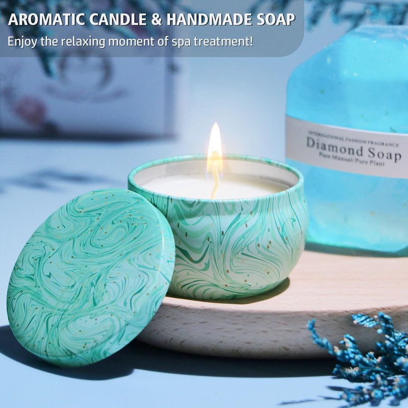 Self Care Gifts for Women, Get Well Soon Gifts Basket Care Package, Birthday Gifts Box for Women, Relaxing Bath Spa Gifts Set, Thinking of You Surgery Recovery Gift for Her Mom Girl Friend Sister Wife