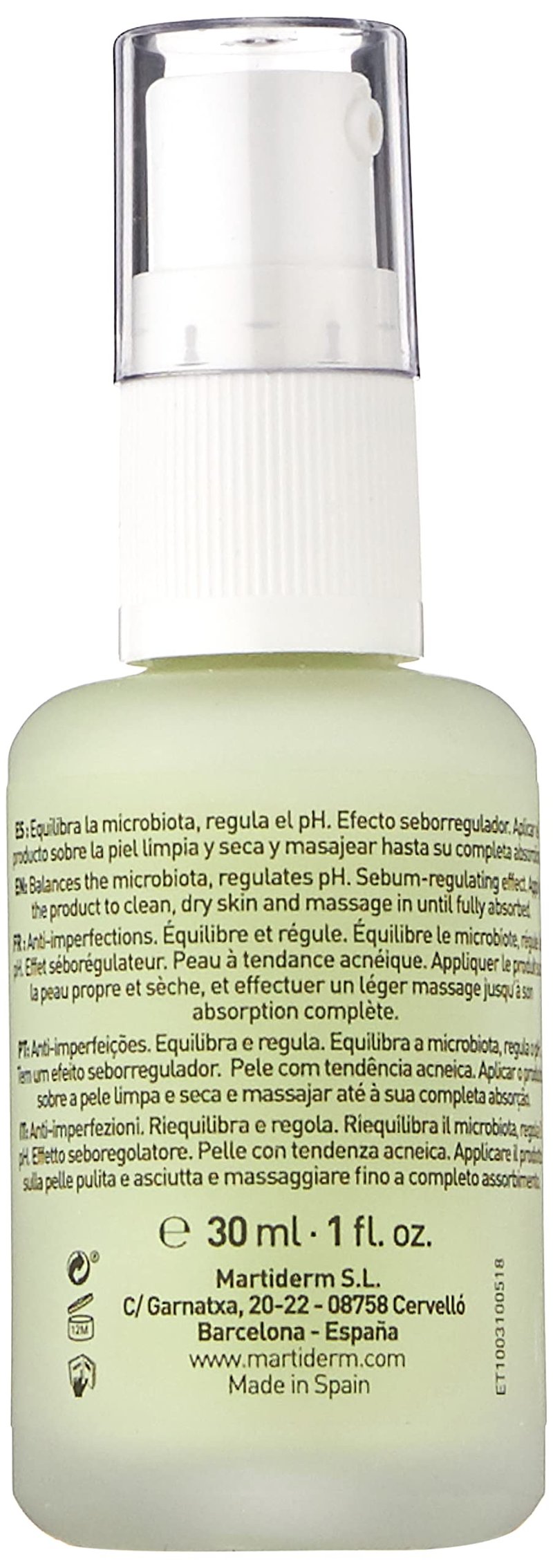 Martiderm Acniover Anti-imperfection Serum 30ml