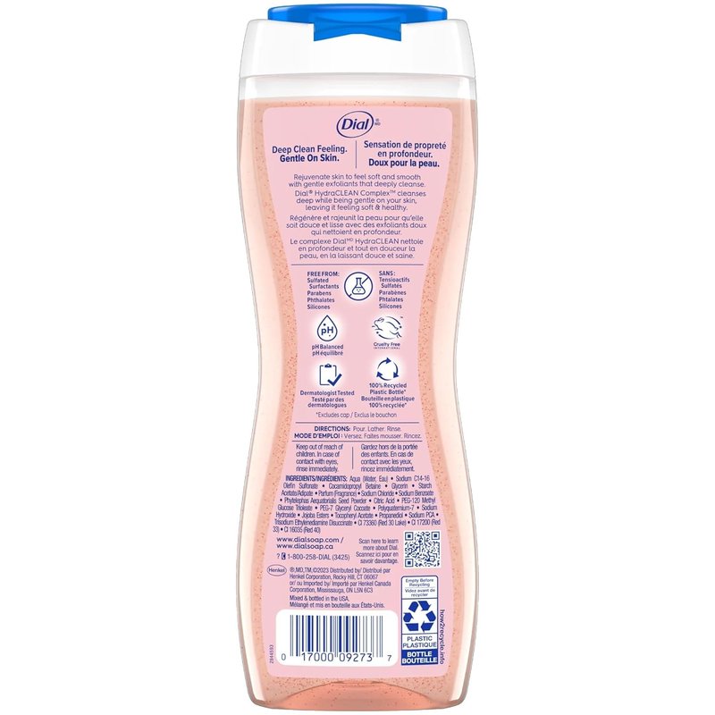 Dial Enriching Body Wash - Himalayan Salt | 16 oz | Pack of 4