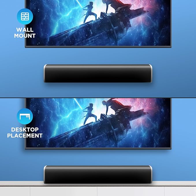 MZEIBO Sound Bars for Smart TV