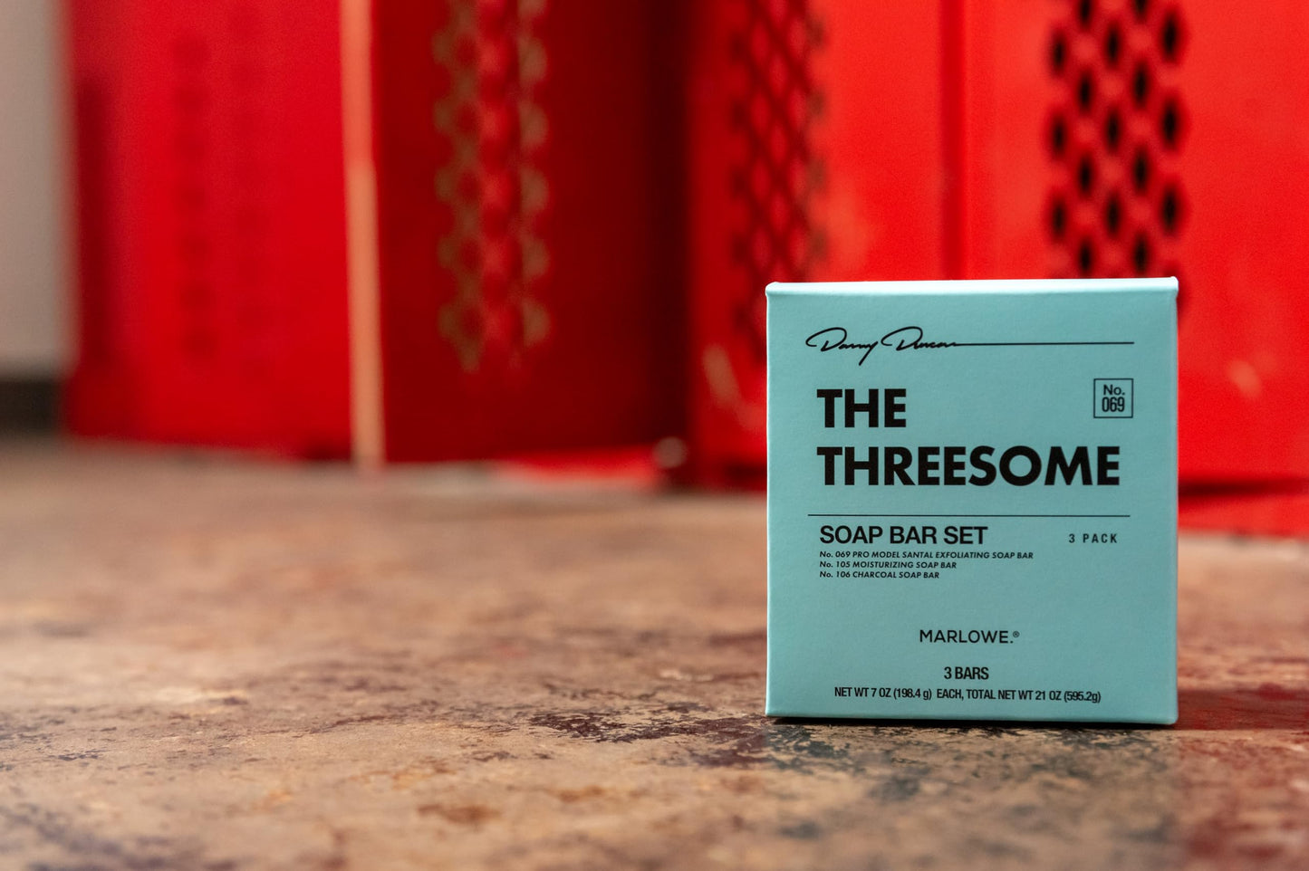 MARLOWE. No. The Threesome Set – Santal Scrub, No. 105 Moisturizing Bar & No. 106 Charcoal Cleanser, 7 Oz, Paraben & Sulfate Free