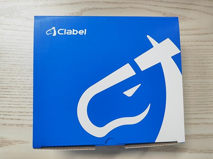 CLABEL Label Maker Machine with Tape, 221B Thermal Bluetooth Label Printer 2 Inch Portable Barcode Inkless Sticker for Small Business, Retail Office,Office, Home, Came with 3 Roll Label (Black)