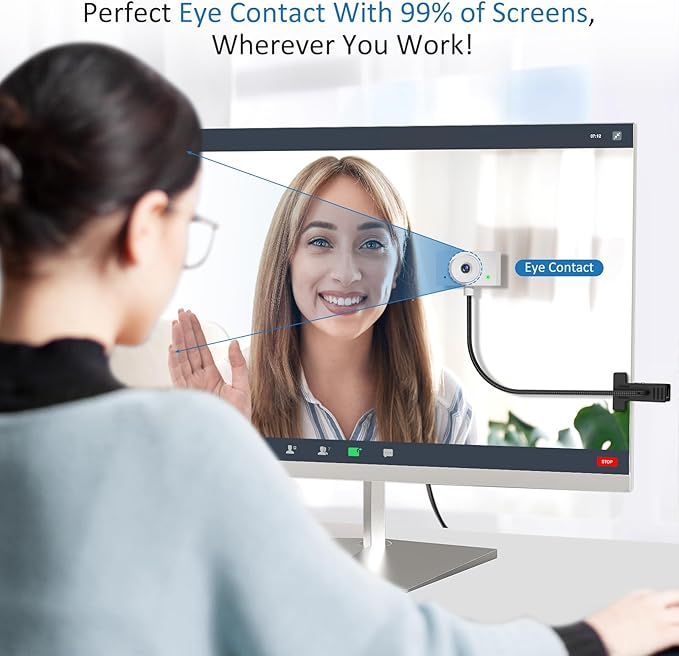 Majiphi Webcam for PC, 1080 Streaming Camera, Web Camera for Desktop/Laptop Computer Webcam with Microphone, Plug and Play USB Web Cam, for Live Streaming, Video Calls