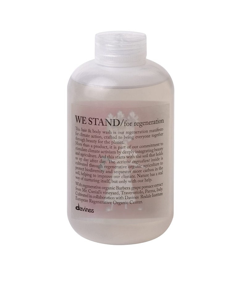 Davines We Stand for Regeneration Limited Edition Hair and Body Wash, 8.45 Fl Oz