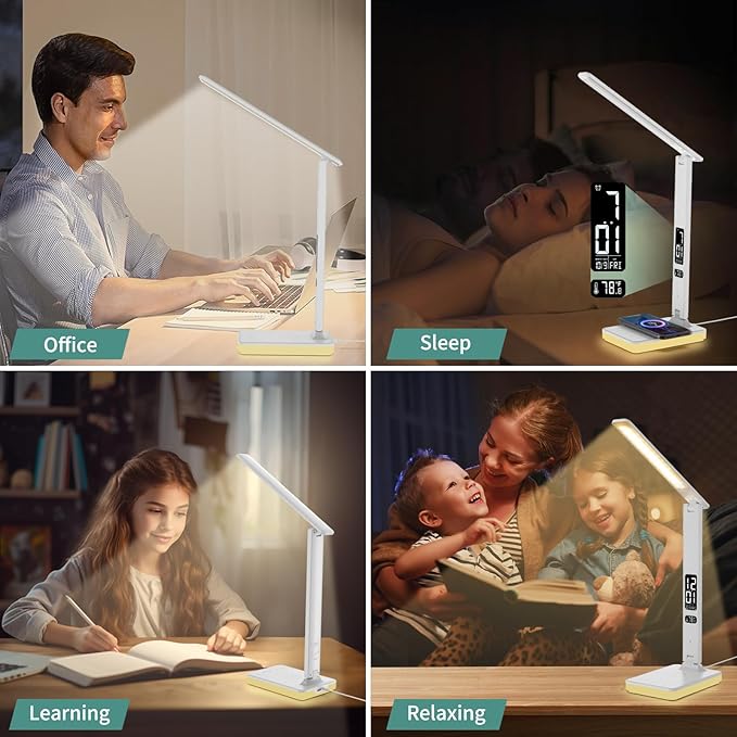 oviouit LED Desk Lamp for Home Office