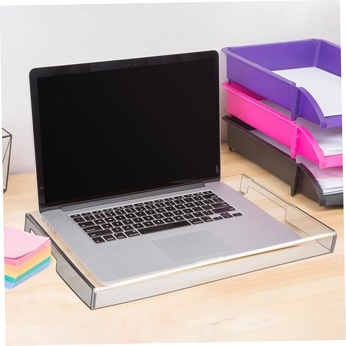 DOITOOL Clear Acrylic Keyboard Cover Protector Anti-Cat, 15.6 in Laptop Keyboard Dust Cover Computer Transparent Mechanical Laptop Protector Case, 15.7x10.4x1.6in