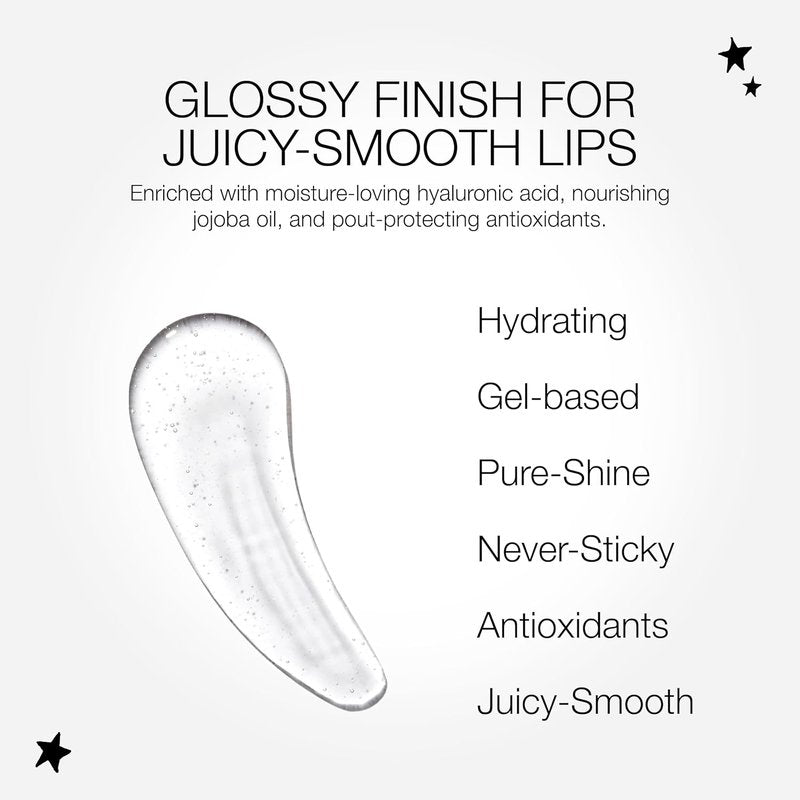 Stila Heaven's Dew Gel Lip Oil - Hydrating Gloss-Oil Hybrid with Jojoba & Hyaluronic Acid | High-Shine, Non-Sticky Finish