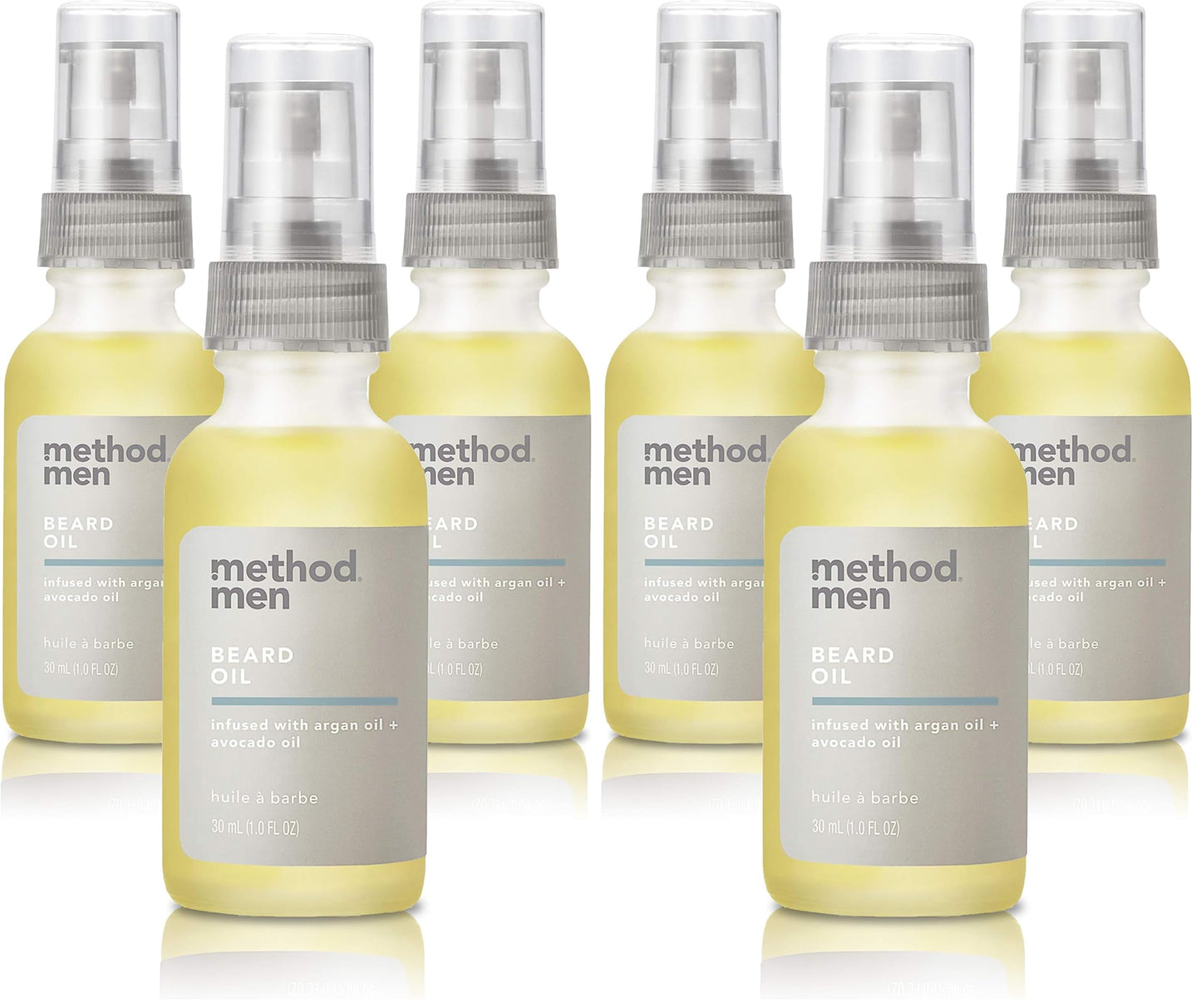 Method Men Beard Oil, Sea + Surf, 1 Ounce, 6 pack