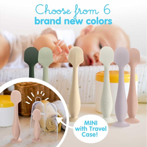 Bumco Diaper Cream Spatula - BPA-Free Diaper Bag Essentials, Soft Butt Spatula Baby, Mom-Invented Butt Paste Spatula, Bumco Diaper Cream Spatula, Flexible Diaper Cream Applicator, Baby Bum Brush