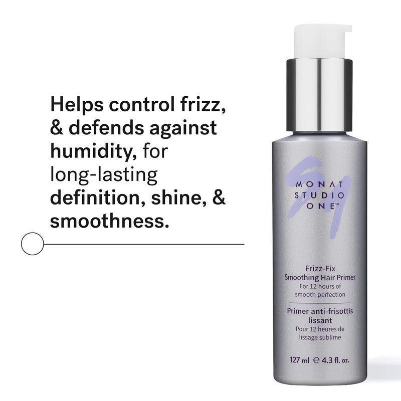 MONAT Studio One™ Frizz-Fix Leave-In Smoothing Hair Primer – Extended Style Duration – Easy Application – Daily Use – Color-Safe – Lightweight Formula