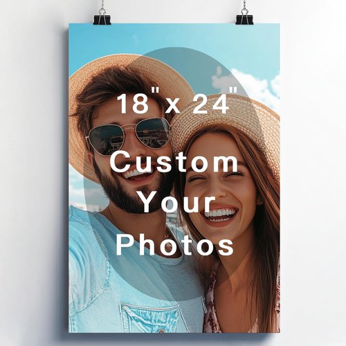 Custom Posters by [Brand Name] - Upload Your Images for Personalized 18x24 Prints