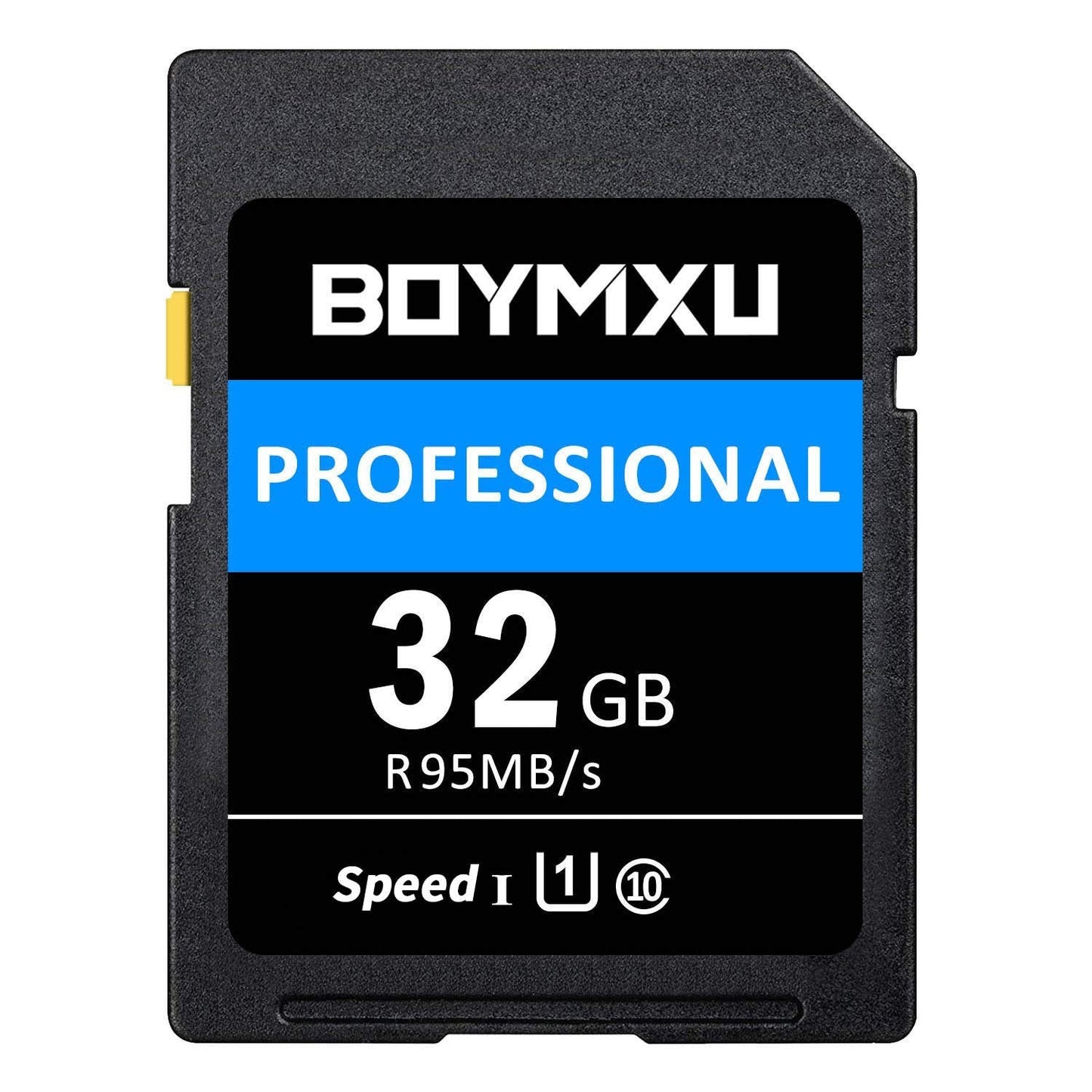 32GB Memory Card, BOYMXU Professional 1000 x Class 10 UHS-I U3 Card Compatible Computer Cameras and Camcorders, 32gb Card Up to 95MB/s, Blue/Black