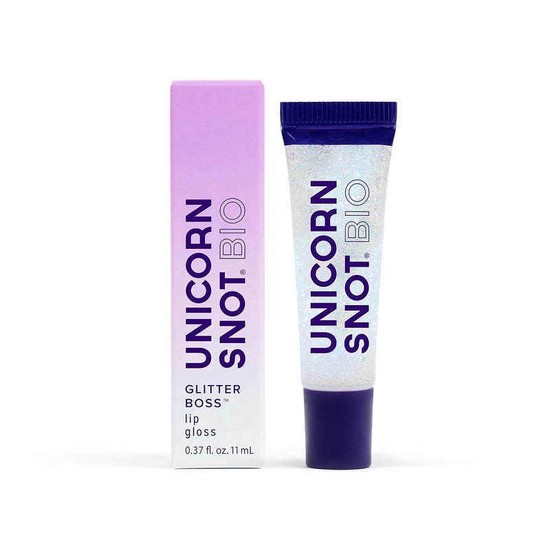 Unicorn Snot Lip Gloss - Long-Lasting Sparkly Shine | Vegan, Non-Sticky Formula, Clear Cosmos