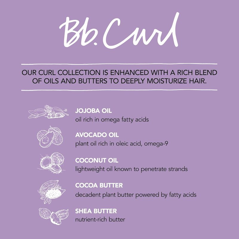 Bumble and Bumble Curl 3-in-1 Conditioner - Leave-In, Rinse Out & CoWash | Anti-Frizz, Color Safe for Curly Hair with Jojoba & Coconut Oil