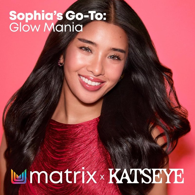 Matrix Glow Mania Super Gloss Mask - Protects Shine & Glow with Glycolic Acid & Rosehip Oil | For Dull & Color-Treated Hair
