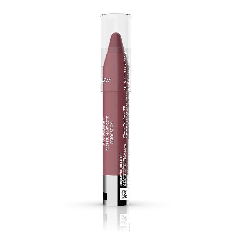Moisturesmooth Color Lipstick - 70 Plum Perfect | Hydrating Formula, 0.011 Oz