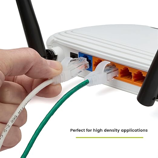 TRUECABLE Cat6 Component Rated Patch Cable, Unshielded (U/UTP), 3ft, Green, 28AWG Stranded Pure Copper, Snagless 10G High-Speed Ethernet Cable, PoE++ 4PPoE 100W, UL Listed, RoHS-3, 1 Pack